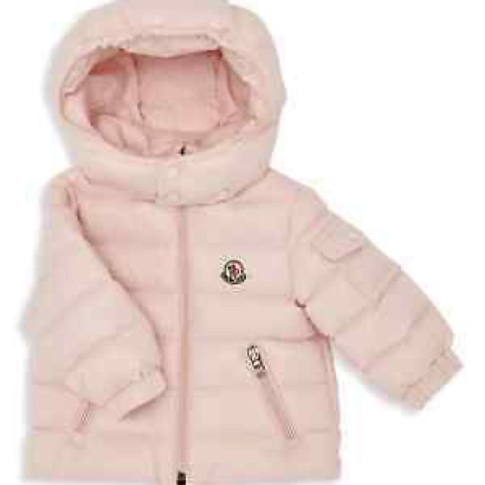 Moncler Pink Kids Jacket